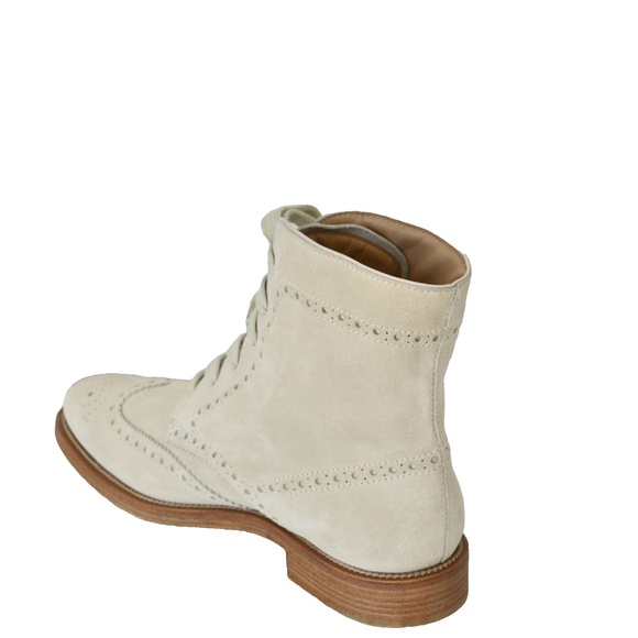 NIB AUTHENTIC TOD'S SUEDE LACE UP ANKLE BOOTS - Picture 4 of 8